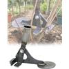 Generico Estrattore di ceppi d'albero, Estrattore di Pali for Recinzione for carichi Pesanti, Estrattore di Radici da Giardino, Estrattore di Alberi Portatile e Estrattore di Pali(Steel-No Handle)