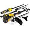 Garland Decespugliatore Multifunzione 4 in 1 Motore a Batteria 20V-Tasker Keeper 20Vx2 122-V23 | Batterie e Caricatore Non Inclusi