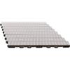 ScarMaxx - Grondaia di drenaggio da 8 m - Grondaia - Scarico Acqua piovana - Altezza A15 60 mm - Set Completo - per Angolo e Collegamento a Croce - Griglia longitudinale Line Grigio - 13 x 800 x 6 cm