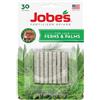 Jobe's Organics Easy Gardener Jobe's/Jobes Fertilizzante Spikes Fertilizzante Spikes per Felce/Palm Plant 30 - Pack