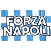 Zeus Party Bellissima Bandiera del Napoli FORZA NAPOLI 90x140 con inserto per asta e cordino (Bandiera)