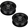 ILONPA Puleggia piatta per Exmark Toro 50 54 Deck Quest Serie E Serie S Timecutter 106-2175, 132-9420