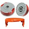 Zhanhai Strimmer Bobina Line & Line Cover Adatto Per Flymo Contour 500 Power Plus 500 & 500XT Trimmer Parti di Ricambio