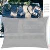 SSFMSF Tende da Sole Rete Ombreggiante 3.5x6m, Rettangolo Telo Ombra con Protezione UV 90%, Tessuto HDPE Resistente al Vento e Traspirante, per Giardino, Terrazza, Balcone - Grigio