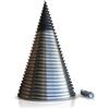ALL-Tech ALLTECH Vite CONICA SPACCALEGNA (PTU) ROTATIVA 230/2 Cono Ø230 mm con Punta di Ricambio.