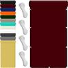 FENYIGE Telo Copertura Pergolato 110 x 300 cm Impermeabile Rete Telo Ombra Tenda Oxford con Protezione UV e Resistenza Agli Agenti Atmosferici Ideali per Cortile Patio e Campeggio, Weinrot