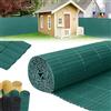 LZQ Tappetino per la privacy in PVC, verde, 200 x 1000 cm, per balconi, balconi, aperture con doghe rinforzate, per giardino, balcone e terrazza