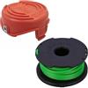 Daaxing Bobina di ricambio per decespugliatore e copertura, per decespugliatore GL7033 GL9035, 1 set di accessori per tagliaerba (1 tappo + 1 bobina)