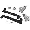 perfektGarten Set lama per tosaerba da 92 cm + supporto lama compatibile con Castelgarden Iseki Alpina Solo Honda Stiga Viking
