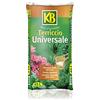 KB Terriccio Universale Classic Ideale per la coltivazione di ogni tipo di pianta verde e da fiore, in vaso o in terra, in casa o all'aperto 10 Lt