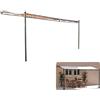 F.LLI CRISPINO S.R.L. Gazebo PERGOLA Giardino 2,50X3,50M Struttura in Ferro Telo Beige