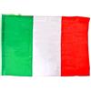 CARALL Bandiera Italia, Bandiera Nazionale Italiana, Misura 145X90cm, Tessuto Poliestere Con Passante Per L'Asta (Italy)