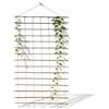 Floranica Supporto a griglia per piante rampicanti 150 cm x 100 cm Vimini naturale Corda di juta Supporto per rose Piante rampicanti Verdure Viti