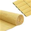 Froadp 180x500cm PVC Privacy Mat Protezione dal Vento Imitazione bambù Privacy Recinzione Rivestimento Balcone Protezione Privacy Muro Recinzione Giardino Privacy Schermo per Giardino (Colore bambù)