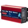 SHEHUALI Inverter, Inverter da 4000 W e 5000 W, 12 V/24 V, 220 V, inverter a onda sinusoidale pura, inverter solare for auto da CC a CA(4000W,24V)