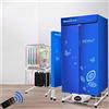 SOVORM Asciugatrice pieghevole per uso domestico Armadio ad asciugatura rapida Rack di stoccaggio per dormitorio non pieghevole Touch screen da 2000 W Stendibiancheria con telecomando The New