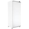 METRO Professional Frigorifero GRE4600, acciaio, 480 L, 138 W, 230V, porta a chiusura automatica con serratura, 5 ripiani regolabili, raffreddamento a ventola, bianco, ideale per gastronomia