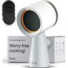 TUCO Cappa aspirante portatile estrattore cucina scrivania 3 velocità filtro alluminio rimovibile tazza di raccolta olio purificatore fumo per barbecue interno