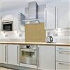 Cube Print and Display Sabbia - Colore blocco vetro Splashback (900 W x 750h)