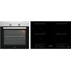 respekta Forno autosufficiente piano cottura a induzione, 77 cm, 2 zone flessibili, controllo Silder Respekta