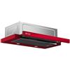 Wiggo WE-D620B Vlakscherm afzuigkap - Rood - 60 cm
