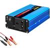 SHEHUALI Inverter, Inverter a onda sinusoidale pura 1600W/2200W/3000W/4000W CC 12V/24V a CA 220 50Hz Adattatore caricabatterie inverter di potenza(24V 1600W 220V)