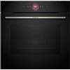 Bosch - Forno, serie 8, larghezza 60 cm, funzione piatti, AirFry, assistente di pulizia ad acqua, nero, HBG724AB1