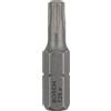 Bosch Professional 2607001615 - Punta per cacciavite T25 Extradura C, grigio, 25 mm: 3 uds