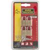 Burg-Wächter Lucchetto , set di 4, spessore dell'arco 3 mm, 4 chiavi, Quadro 222 15 SB