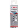 Bosch Accessories 2608577202 HSS PointTeQ (3,4 x 39 x 70 mm) - Set da 10 Pezzi di Punte Elicoidali per Trapano per Metallo, Acciaio, Fusione o Plastica, Grigio (Argento), Ø 3.4 mm