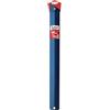Quelyd - Righello da spargere, taglio di foglie di carta dipinta, 60 cm, in acciaio azzurrato