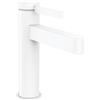 hansgrohe Finoris Miscelatore monocomando lavabo 110 con push open, bianco opaco, 76023700