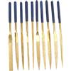 DOITOOL Set Di 10 Lime Ad Ago Diamantate Per Incisione E Levigatura Per La Lavorazione Del Legno La Creazione Di Gioielli E Lartigianato