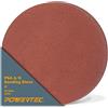 POWERTEC 110250 6-inch PSA 60 Grit Aluminum Oxide Adhesive Sanding Disc, confezione da 10