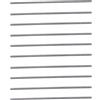 PxQuerantic Bulloni per barre M4 della serie 4808, barra filettata in acciaio inox, viti a filetto completo con elevata durezza e resistenza all'usura per macchinari ingegneristici e attrezzat (4808-0004-0100)
