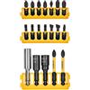 DEWALT BYTC Flex Torq Set #2 Phillips/#8 Slotted Set Shank Screwdriver Bit Set Screwdriver (19-Piece) (DWABYTFT-19)