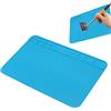 KARELLS Tappetino da Lavoro in Silicone, Tappetino per Saldatura Silicone,Resistente al calore isolante, per Riparazioni per Cellulari Computer Fotocamera (Blu)