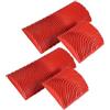 SC E-COMMERCE Set 4 Pezzi Spatole Effetto Legno in Gomma - Strumenti per Venature Legno Decorative fai da te per Pareti, Porte, Pavimenti e Mobili