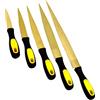 SHINEOFI Set di Raspe di Legno 5 Pezzi, Lime da Falegnameria in Acciaio al Carbonio