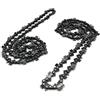 Luxuyvarna Catena per motosega da 3/8 LP Gauge 0,063 '' 72DL 50,8 cm, 72 maglie driver compatibili con stihl MS381 Poulan 365 372 (2 pezzi)