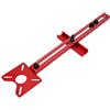 Uadme Staffa per Fresatura, 3 in 1 Compasso di Fresaturas Regolabile, Supporto per Scanalature di Fresatura in Alluminio, Accessori per Frese Verticali