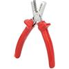 YWBL-WH Pinze per cavi, pinze per spelafili, utensili per elettricisti, capacità di crimpatura per 0,25-2,5 mm², rosso