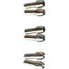 Snorvixre Punta per trapano senza chiave multiuso, con quattro ganasce, confezione da 10 per smerigliatrici elettriche, set di punte elettriche