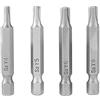 Walfront magnetici bit cacciavite Torx impostati 1/4 di pollice esagonale gambo cacciavite strumenti elettrici