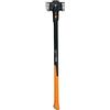 Fiskars PRO 750670-1001 IsoCore - Martello a doppia faccia piatta, 3,6 kg (91,4 cm)