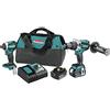 Makita XT268T 18V LXT Lithium-Ion Brushless Cordless 2-Pc. Combo Kit (5.0Ah)