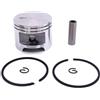 UYTGFO Adatto for cilindro motosega STIHL MS290 029, ricambio n. 1127 030 2003, kit anello di sicurezza for spinotto pistone for impieghi gravosi da 46 mm * 1,5 mm