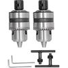 LIYJTK Trapano pesante Chuck 3 Claw Alluminio Chiave di chiave in lega per vari esercizi di torsione e trapani a gradini 1,5-10 mm