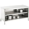 G-Brand Armadio da lavoro completamente in acciaio inox 1.4301 2100 x 700 x 850 mm