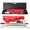 ECUTEE Spatola per Stucco Kit, Kit Spatole Professionali per Lisciatura, Spatola per Superfici con Maniglia di Estensione, Spatola di Finitura 25cm+40cm+60cm+80cm